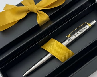 Pen High Quality Personalized PARKER Jotter Pen, Graduation Gift, Co-Worker, Graduation, Teacher Gift, Wedding, Husband