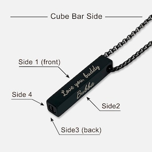 Dog Ashes Custom Urn Necklace, Memorial Necklace, Bar Urn Necklace, Custom Engraved Necklace, Pet Cremation Jewelry, Pet Ashes Keepsake image 5