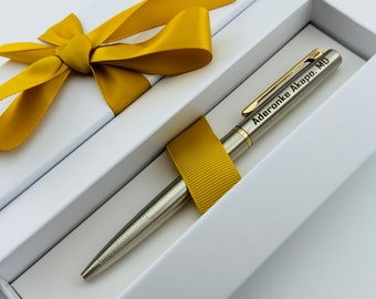 Personalized Pen, Custom Pierre Cardin Monza, Personalized Graduation Gift, Teacher Gifts, Groomsmen Gifts, Anniversary Gift, Engraved Pen