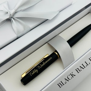 Personalized Pierre Cardin Monza Black Pen