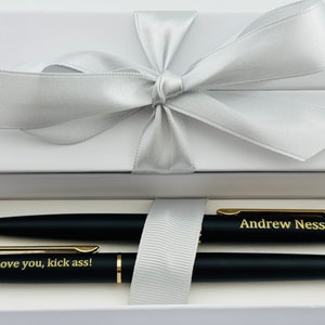 Personalized Pierre Cardin Monza Black Pen