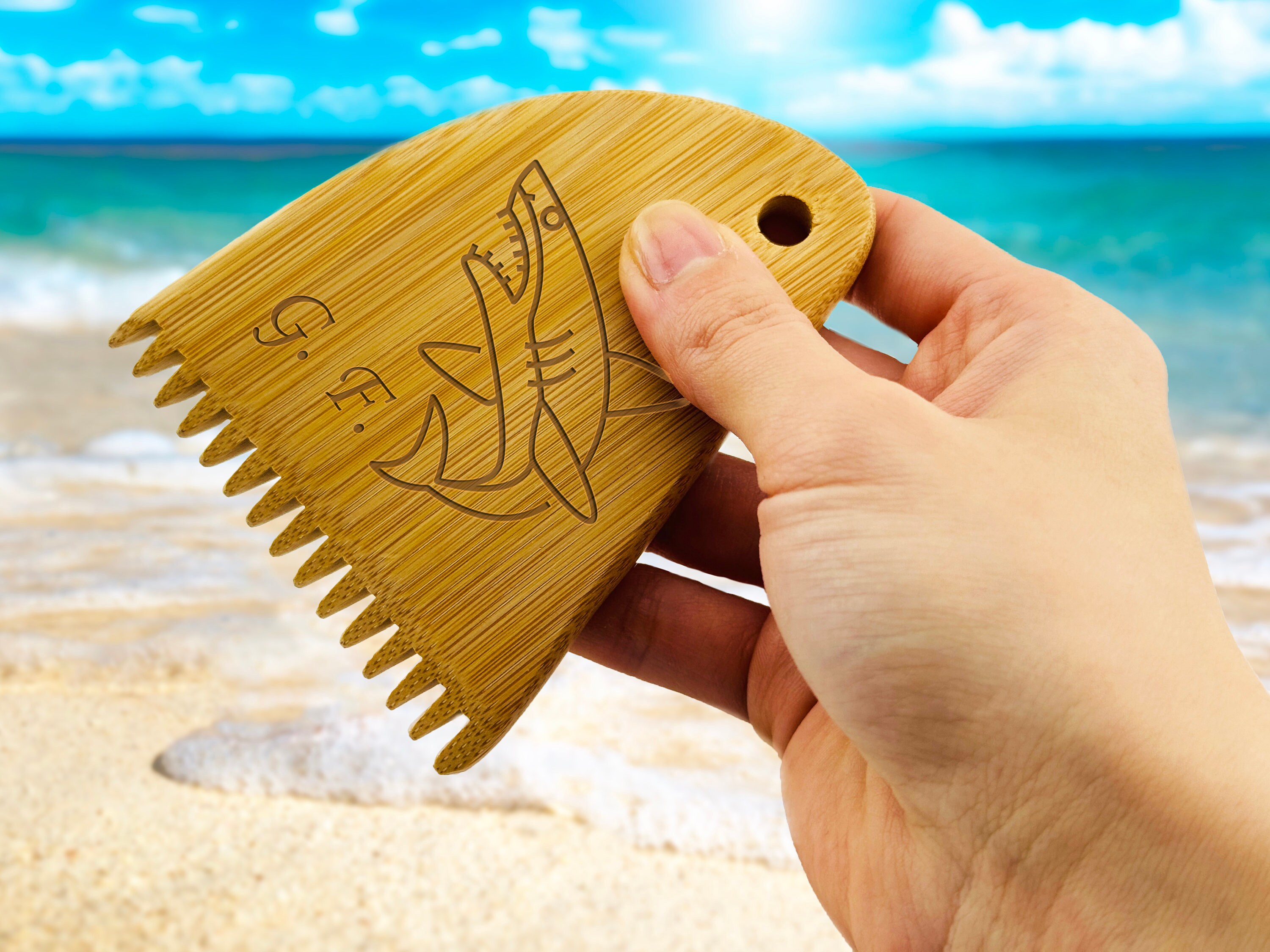 Surfboard Wax with Custom Surfboard Wax Comb 