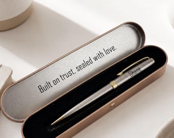 Engraved Parker Pen in Box – Gift for Family & Friends, Custom Office Desk Stationery