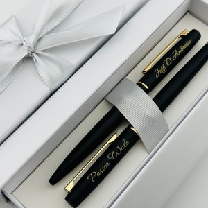 Personalized Pierre Cardin Monza Black Pen
