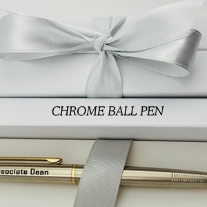 Personalized Pierre Cardin Monza Chrome Ball Pen