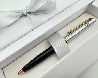 Personalized Pierre Cardin Ball Pen, Blue Ink, Gift for Boss, Office Gift, New Job Gift, Promotion Gift,  Manager Gift, Coworker Gift