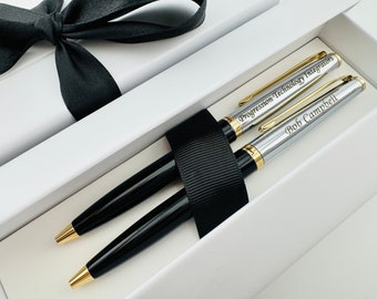 Personalized Pierre Cardin Ball Pen, Blue Ink, Birthday Gift, Doctor gift, Nurse graduation, Medical school graduation, New Job Gift