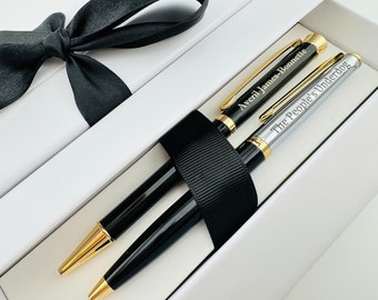 Customized Pierre Cardin Ball Pens Set, Blue Ink, Promotion Gift, Office Gift, Coworker Gift, Lawyer Gift, Accountant Gift, New Job Gift