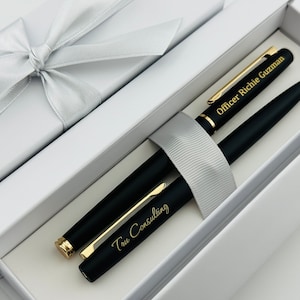 Custom Pen, Personalized Graduation Gift, Pierre Cardin Monza Pen, Gifts For PHD Graduates, Law School Graduation Gift, Teacher Appreciation