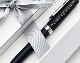 Custom Engraved Parker Roller Pen, Personalized Corporate Christmas Gift for Employees and Clients