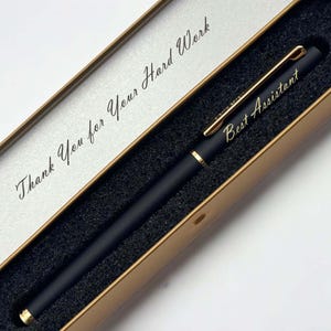 Custom Name Pen in Gift Box, Engraved Pierre Cardin Pen, Personalized Master of Business Administration Graduate Gift