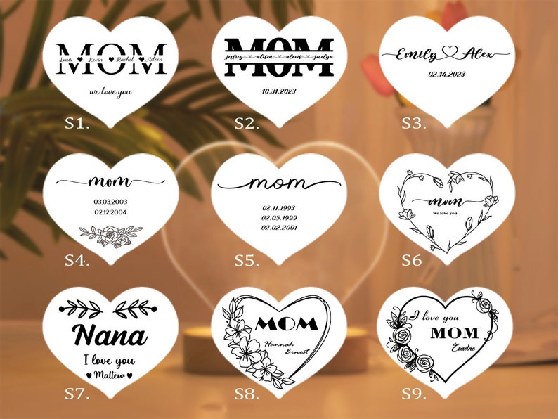 Personalized Gift For Nana Birthday Gift For Mom Personalized image 6