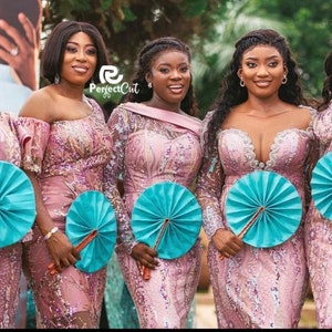 Ghanaian bridesmaid dress styles sale