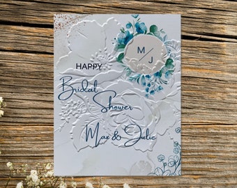 Personalized Card for Bride | Bridal Shower Card | Congratulations Card for Bride and Groom | Gift for Couple to be Married