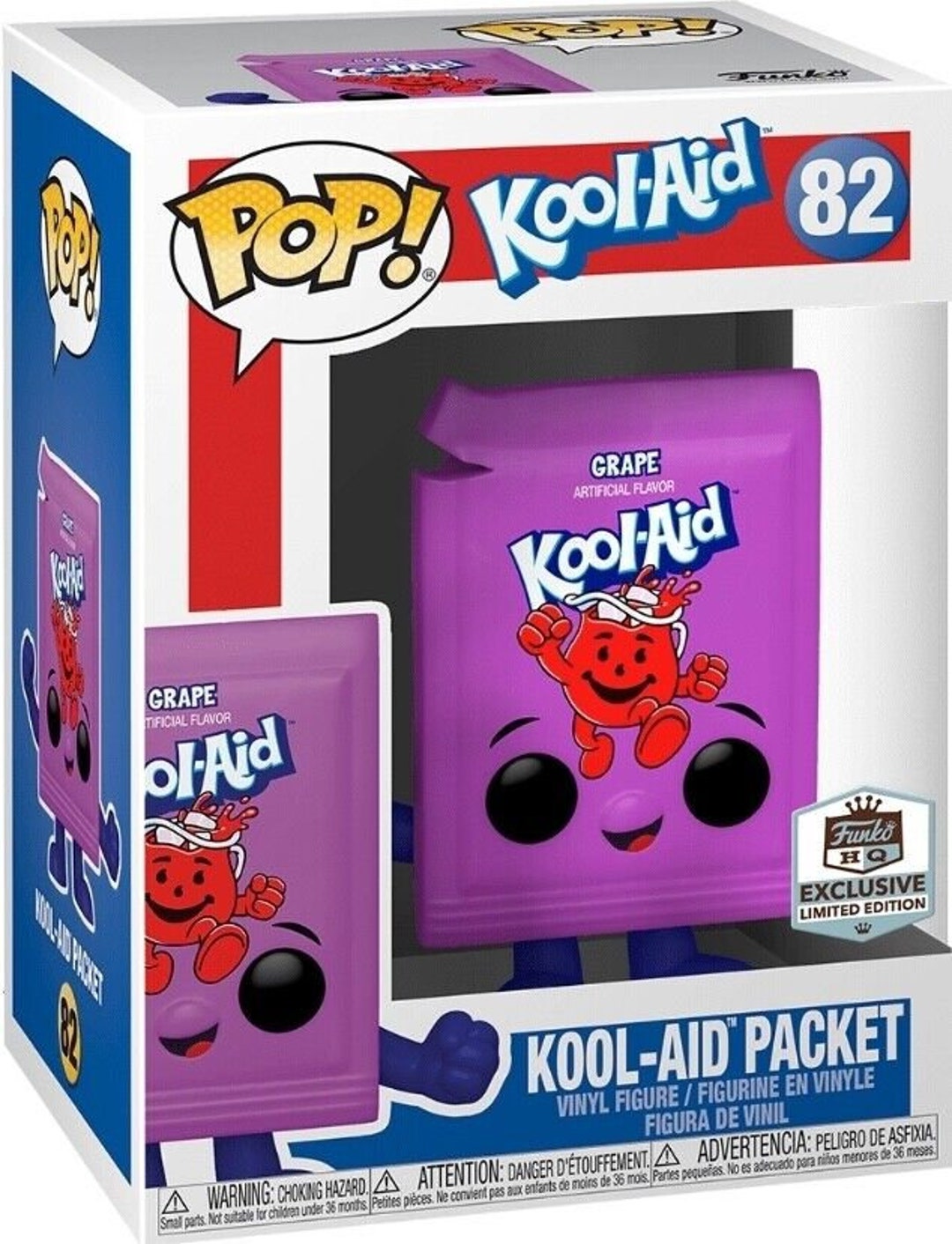 RARE Funko Pop Koolaid Packet Grape Flavor Limited Edition HQ Etsy