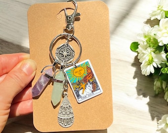 Cadeau NOUVEAUTÉS - Porte-clés Succès - Charm de sac bonheur - Cadeau amour de soi - Cadeaux pour toutes les occasions - Cadeau nouveau départ - Noël