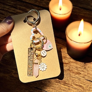 Dije de bolsa de energía de amor, colgantes de noche estrellada, regalo personalizado de amor, regalo del mes del orgullo, regalo de San Valentín, regalo único para las fiestas, especial de Navidad