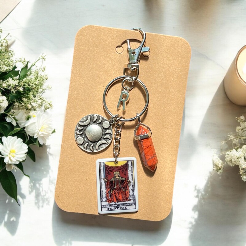 Justice Tarot Card - Etsy