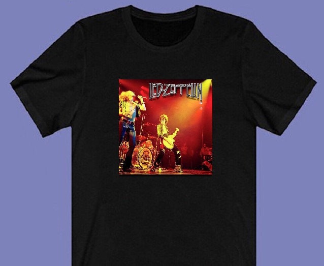 Led Zeppelin T - Shirt Mens Womens sizes NEW print many colors  LA guitar hero classic Page Rose Les Paul Rock Jam LIVE