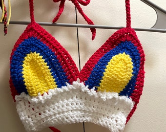 Colombia Crochet Crop Top