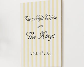 Wedding Welcome Party & Morning After Brunch Sign Template Bundle | Editable Canva Wedding Weekend Signs