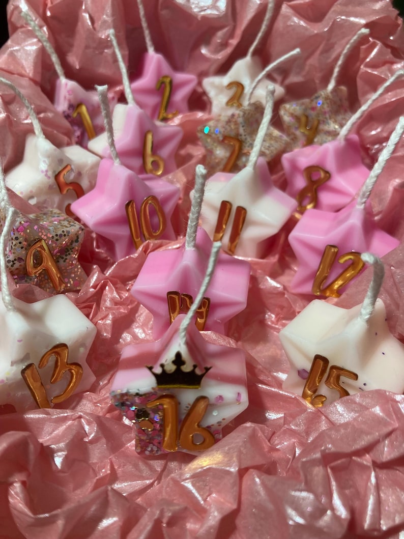 Sweet 23 Candle Box 16 Wishes Candle Box 23rd Birthday Magical Candles