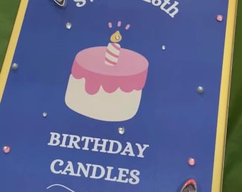 Sweet 26 Wünsche Kerzenschachtel, LuckyDuck Streichholzschachtel, 16 Wünsche, 16 Wünsche Film, 16 Wünsche Kerzenschachtel, Geburtstagskerzen, 26.Geburtstagsgeschenke