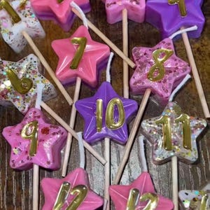 Sweet 16 Kerzen-Set - 16 Wünsche Geburtstagskerzen - Einzigartiges Sweet Sixteen Geschenk - Ästhetisches Geburtstagsdekor für Mädchen - Erinnerungsbox Bild 5