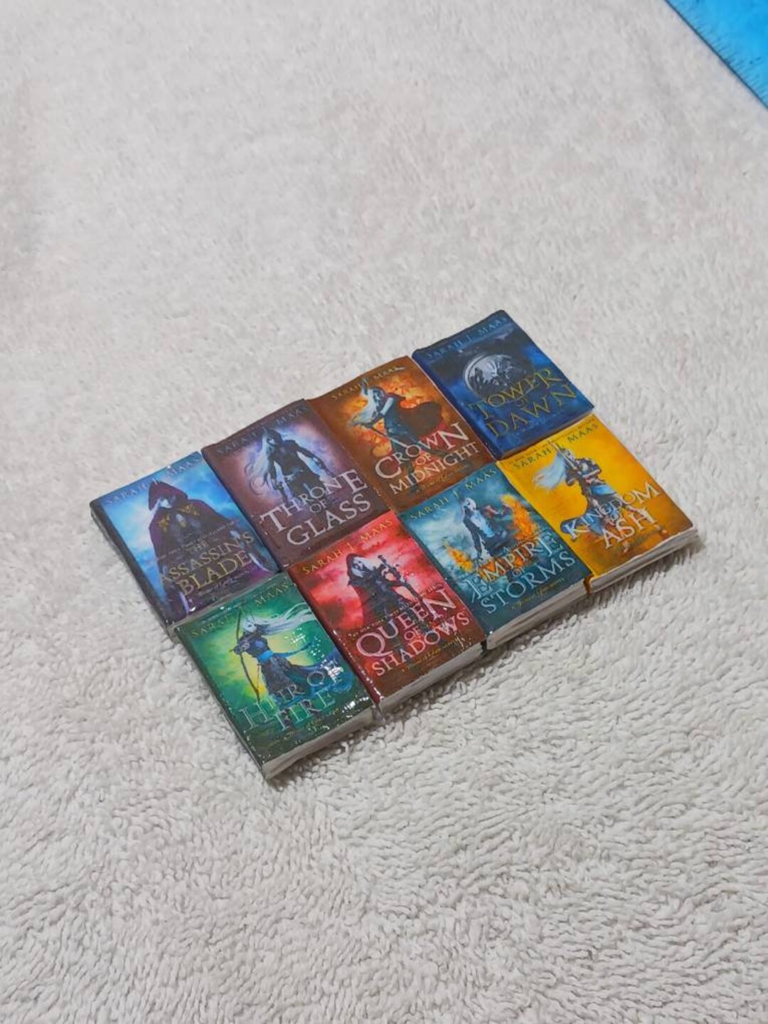 Mini Throne of Glass Book Set Miniature Books Tiny Book Etsy