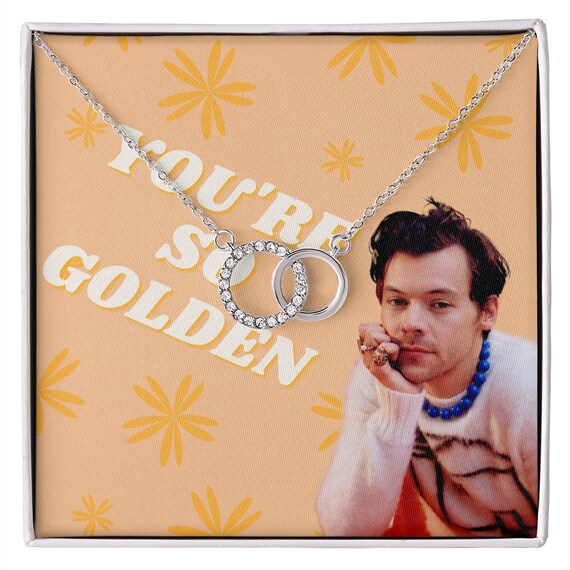 Harry styles necklace gold Clearance