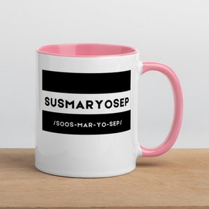 Susmaryosep, Funny Bisaya Visaya Word Mug, Funny Filipino Gift, Filipino Expressions, Bisaya Expressions, Filipino Humor. Filipino Pride