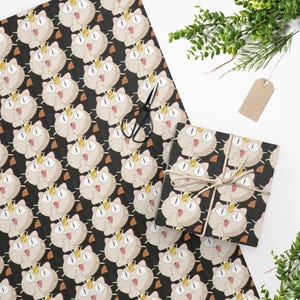Cat Meme Offensive Wrapping Paper