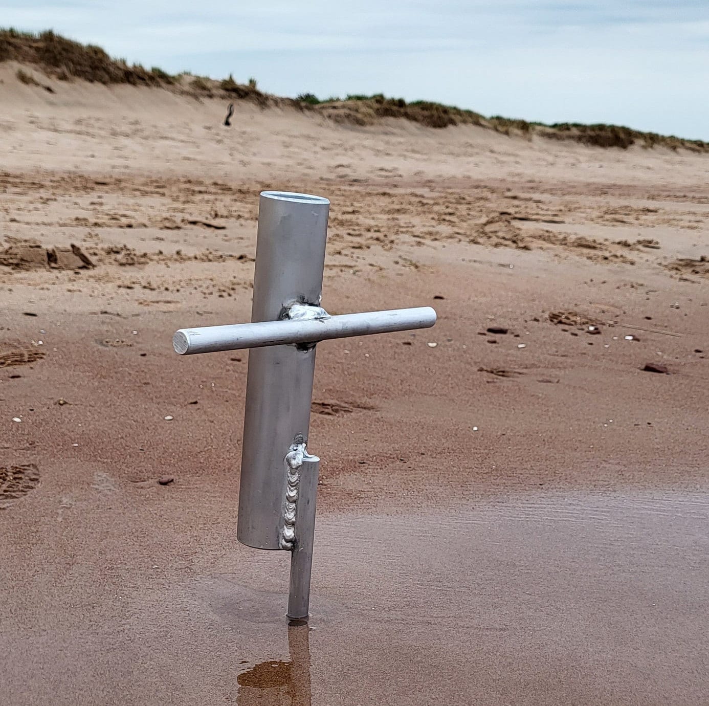 Bank Rod Holder, Aluminum Fishing Pole Holder, Ground Spike Rod Holder