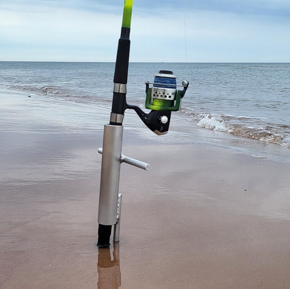 Bank Rod Holder, Aluminum Fishing Pole Holder, Ground Spike Rod