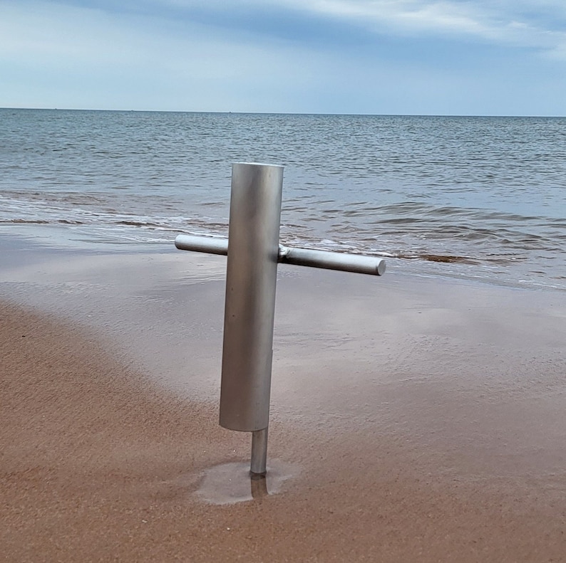 Bank Rod Holder, Aluminum Fishing Pole Holder, Ground Spike Rod Holder