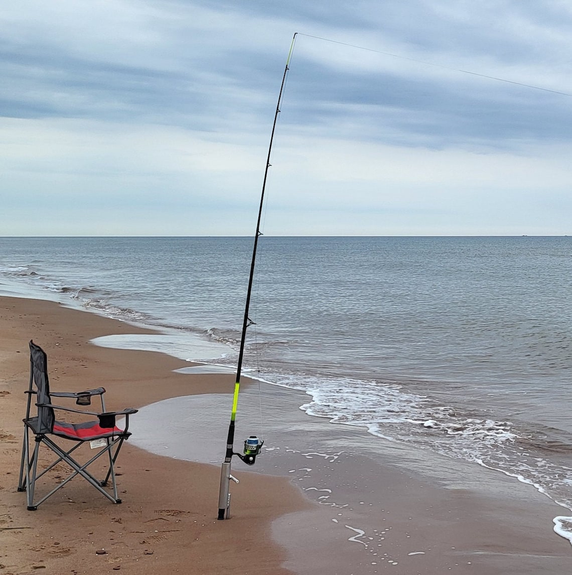 Bank Rod Holder, Aluminum Fishing Pole Holder, Ground Spike Rod Holder