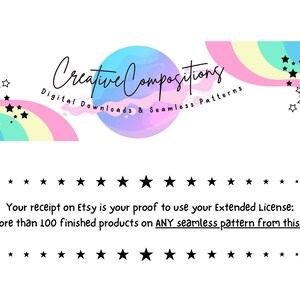 Extended Commercial License for Digital Designs in Our Shop- Over 100 Finished Products