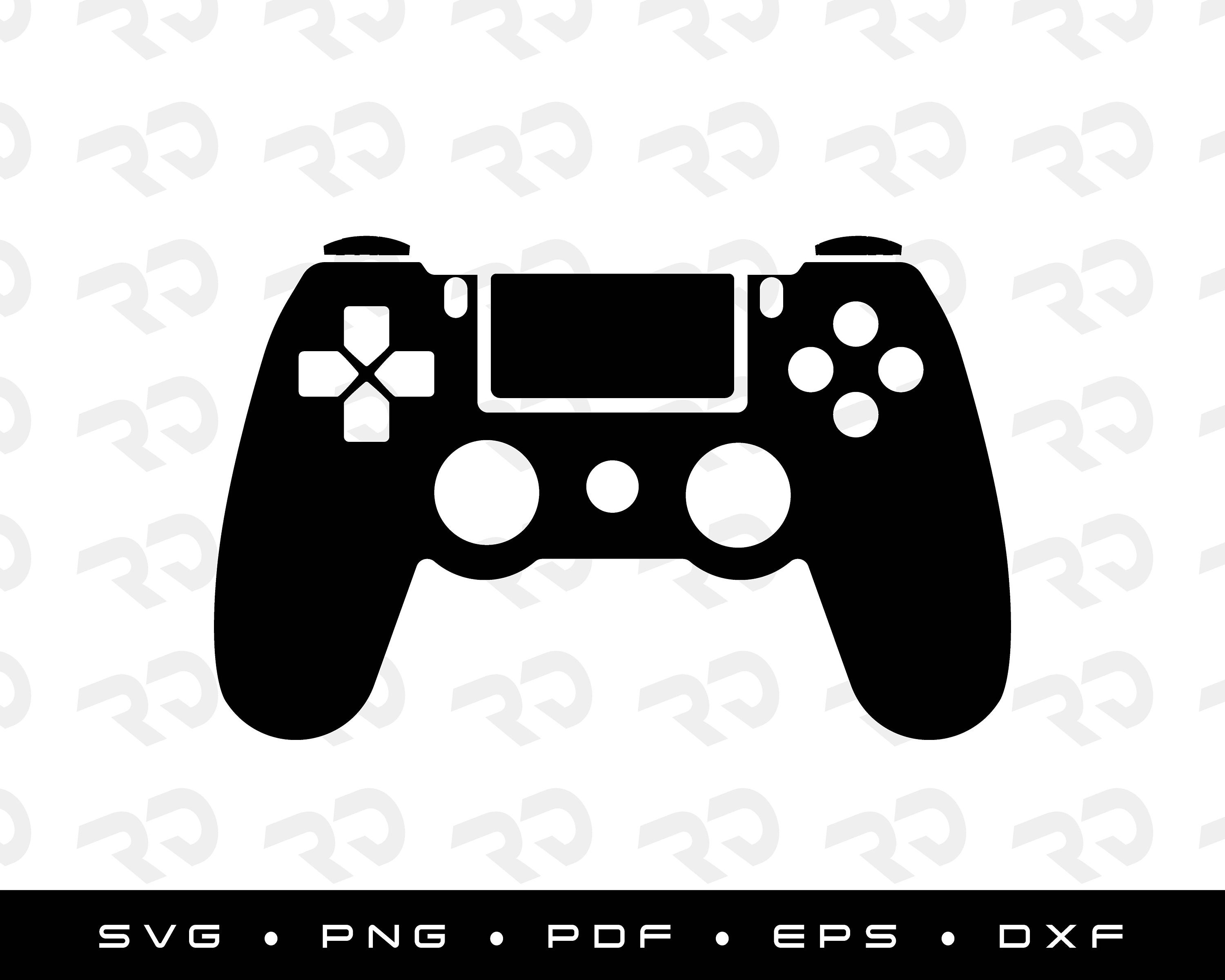 PS4 Dualshock Gamer Gaming Controller SVG PDF Eps - Etsy