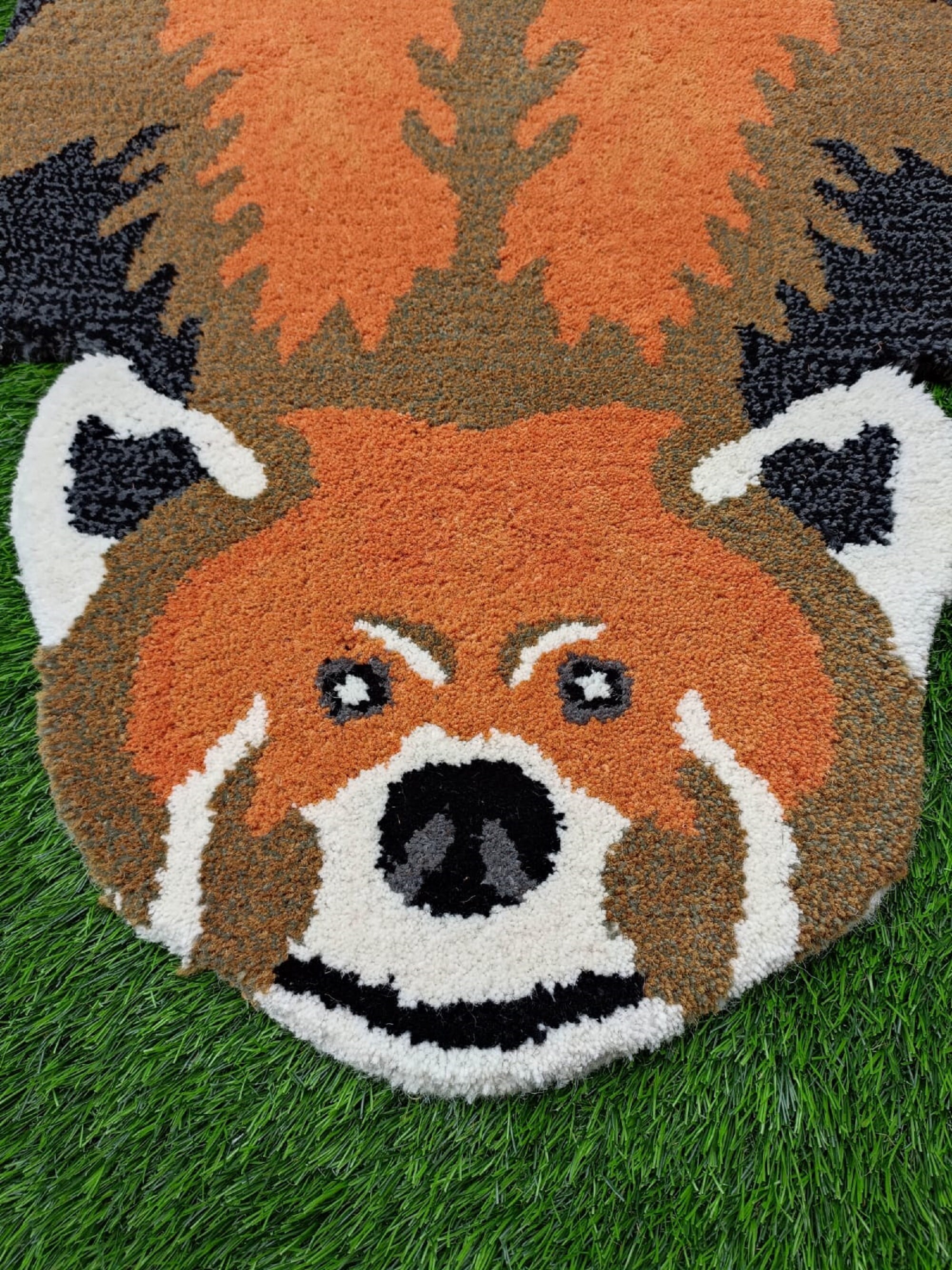 Tibetan Koala Animal Skin Shape Rug 3x5 for Home Décor and Etsy