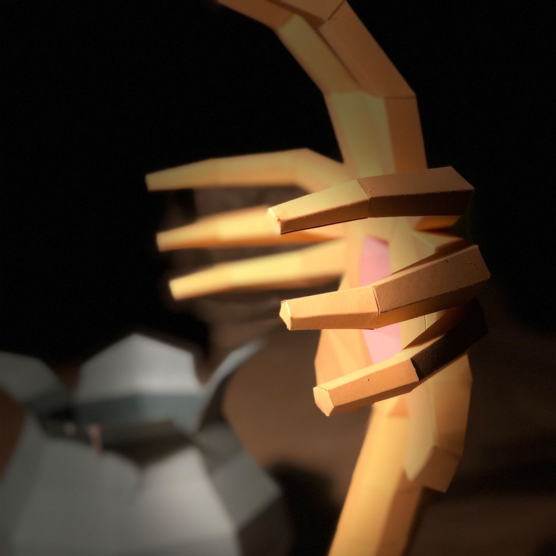 Alien Facehugger, DIY Alien Egg Facehugger, 3D Paper Model, Make Your