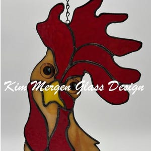 Patrón de gallo loco en pico