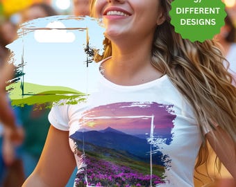 Distressed Canva Frames Vorlagen, ziehen & ablegen, kommerzielle Nutzung (digitaler Download)