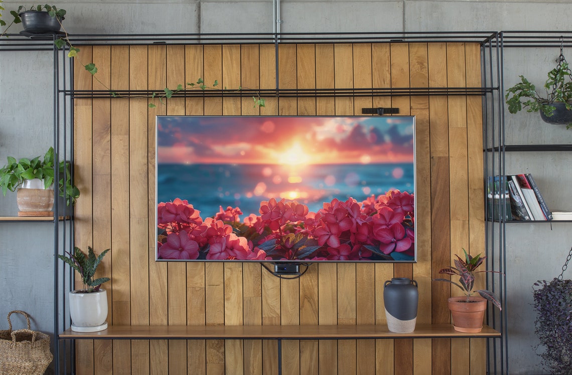 Hydrangea Flowers Frame TV Art Bundle Set of 90+ Floral Designs ...