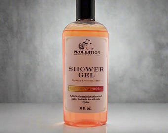 Prohibition Soap Moisturizing Shower Gel With Aloe Vera & Passion Fruit 8 fl. oz.