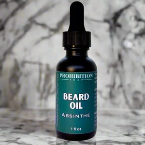Prohibition Soap Beard Oil: Conditioning Jojoba & Argan Oil - 1 fl oz