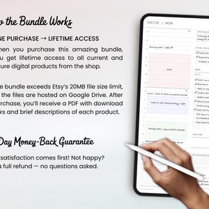 Digital Planner 2026 for GoodNotes iPad Android Notability | Entire Shop Bundle image 8