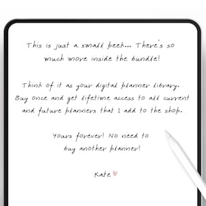Digital Planner 2026 for GoodNotes iPad Android Notability | Entire Shop Bundle image 9