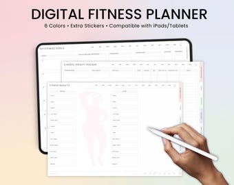 Weight Loss Tracker, Fitness Journal, Workout Tracker, Fitness Planner, Wellness Planner, Workout Exercise Planner, Weight Loss Journal