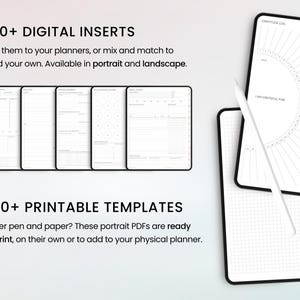 Digital Planner 2026 for GoodNotes iPad Android Notability | Entire Shop Bundle image 7
