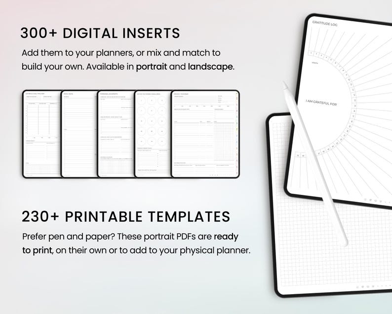 Digital Planner 2026 for GoodNotes iPad Android Notability | Entire Shop Bundle image 7